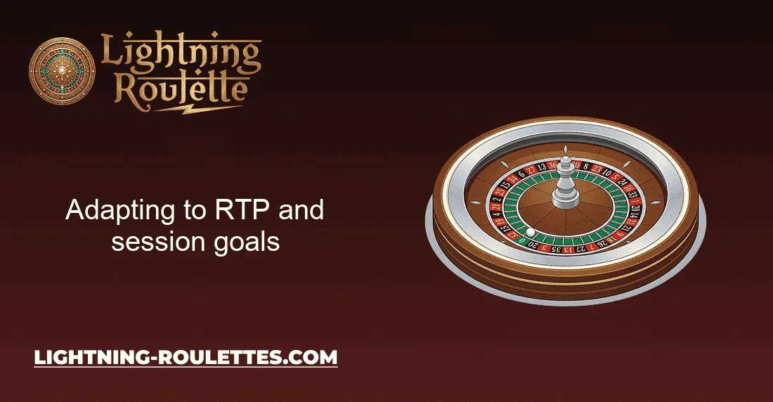 Adapting to RTP and session goals