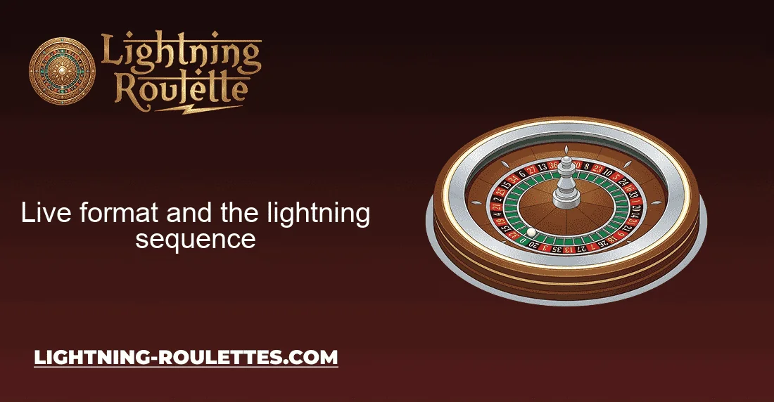 Live format and the lightning sequence