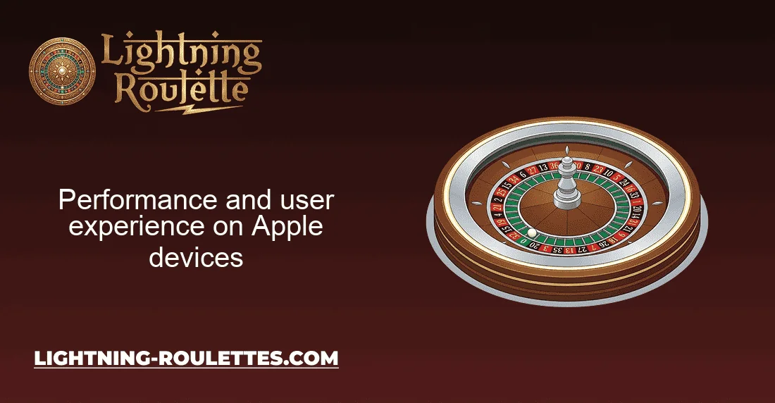 Performance and user experience on Apple devices