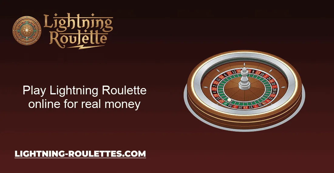 Play Lightning Roulette online for real money